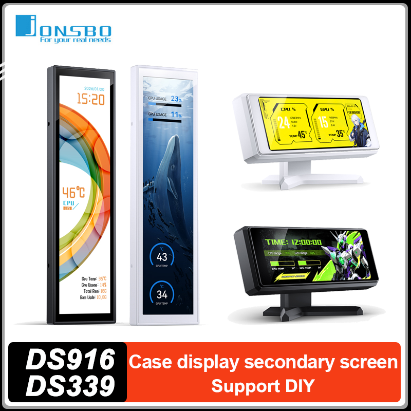 Pc Gaming Jonsbo - Pantalla Secundaria JONSBO DS339 DS916 para