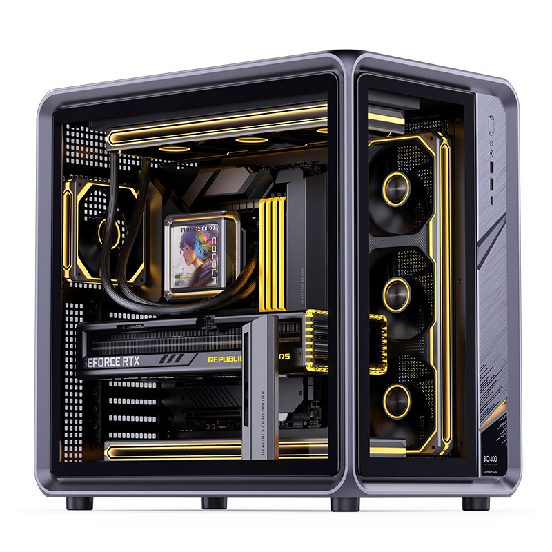 Pc Gaming Jonsbo - Caja de Ordenador JONSBO BO400, Vidrio