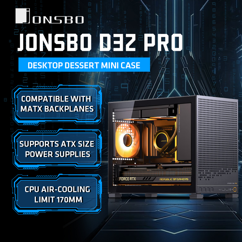 Pc Gaming Jonsbo - JONSBO D32 PRO placa base con