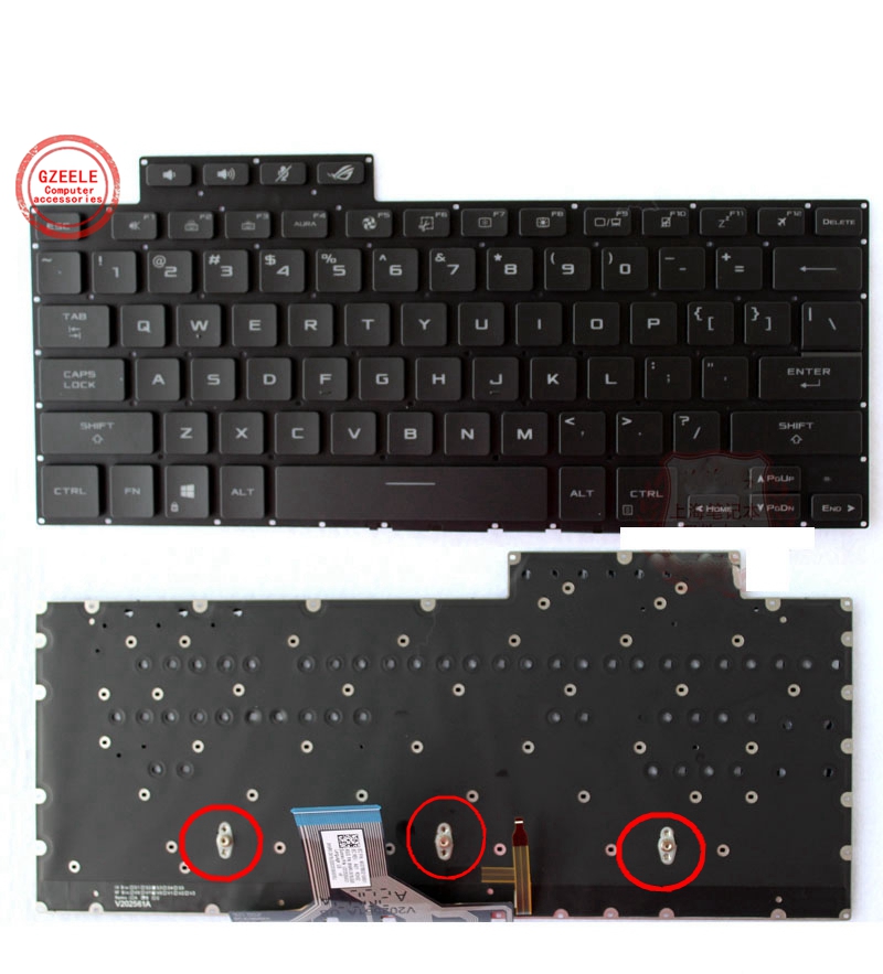 Pc Gaming Asus - Nuevo teclado retroiluminado de EE. UU.
