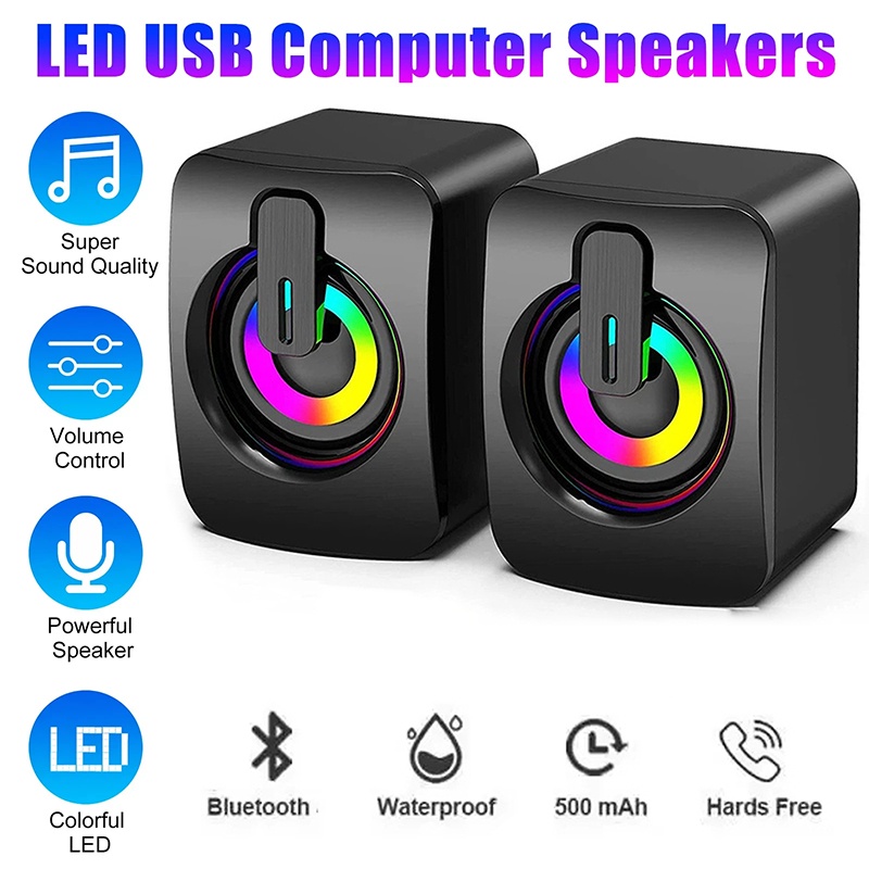 Pc Gaming Compact - Mini altavoces para ordenador, Control de