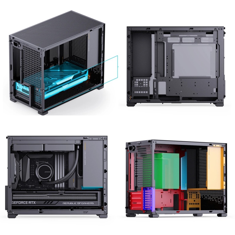 JONSBO D32 PRO placa base con  - Pc Gaming Jonsbo reseña y precio