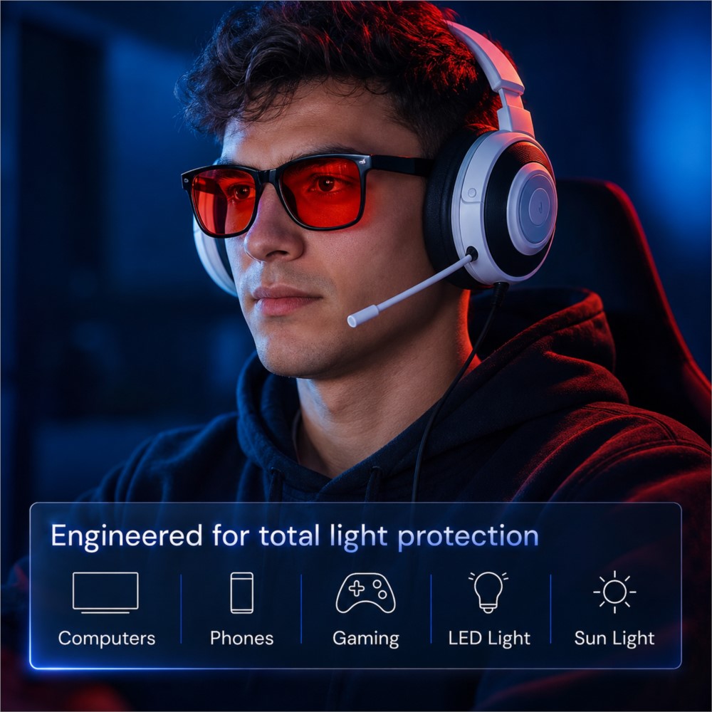 Gafas de Juego Avanzadas con B - Gaming Glasses Blue Light reseña y precio