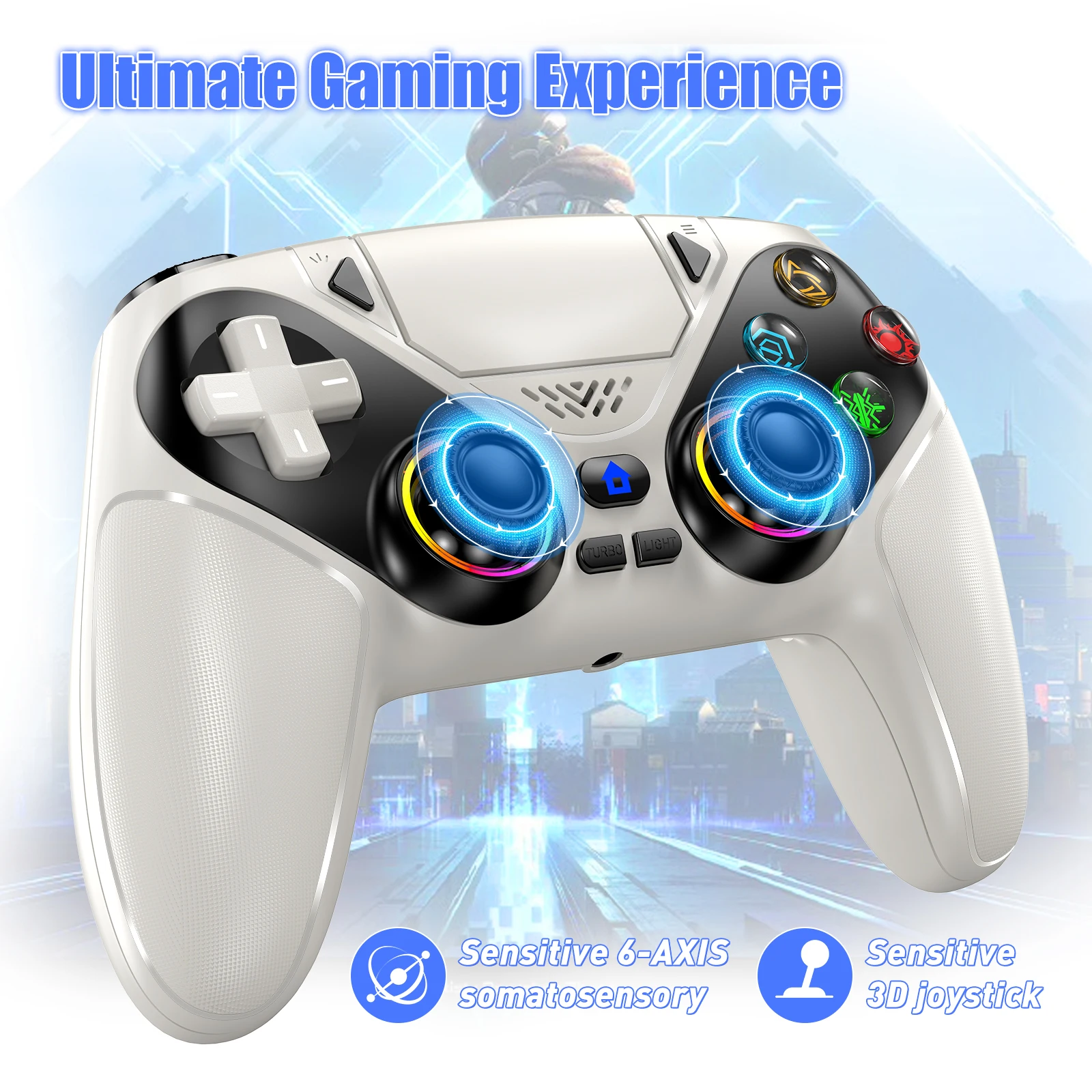 Control Inalámbrico para Plays - Pc Gaming Emulator reseña y precio