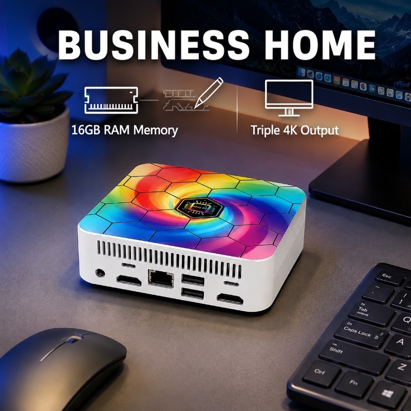 Mini PC Multiusos Colorido Int - Pc Gaming Compact reseña y precio