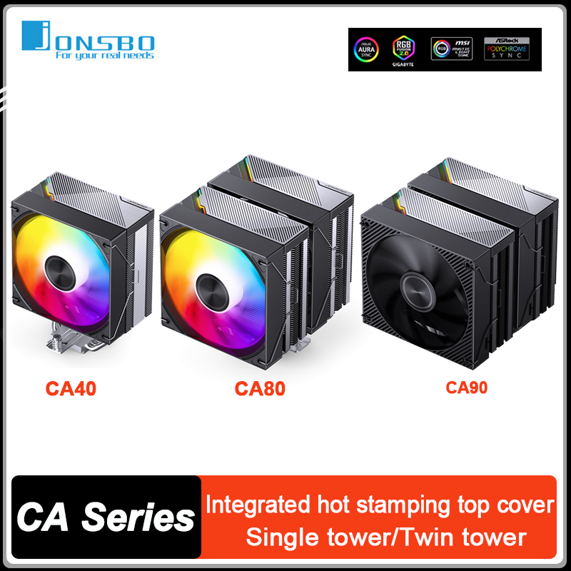 JONSBO CA40/CA80/CA90 enfriado - Pc Gaming Jonsbo reseña y precio