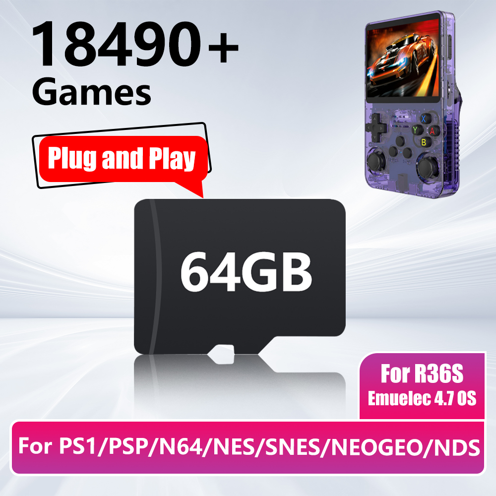 Tarjeta de Juego de 64 GB para - Pc Gaming Emulator reseña y precio
