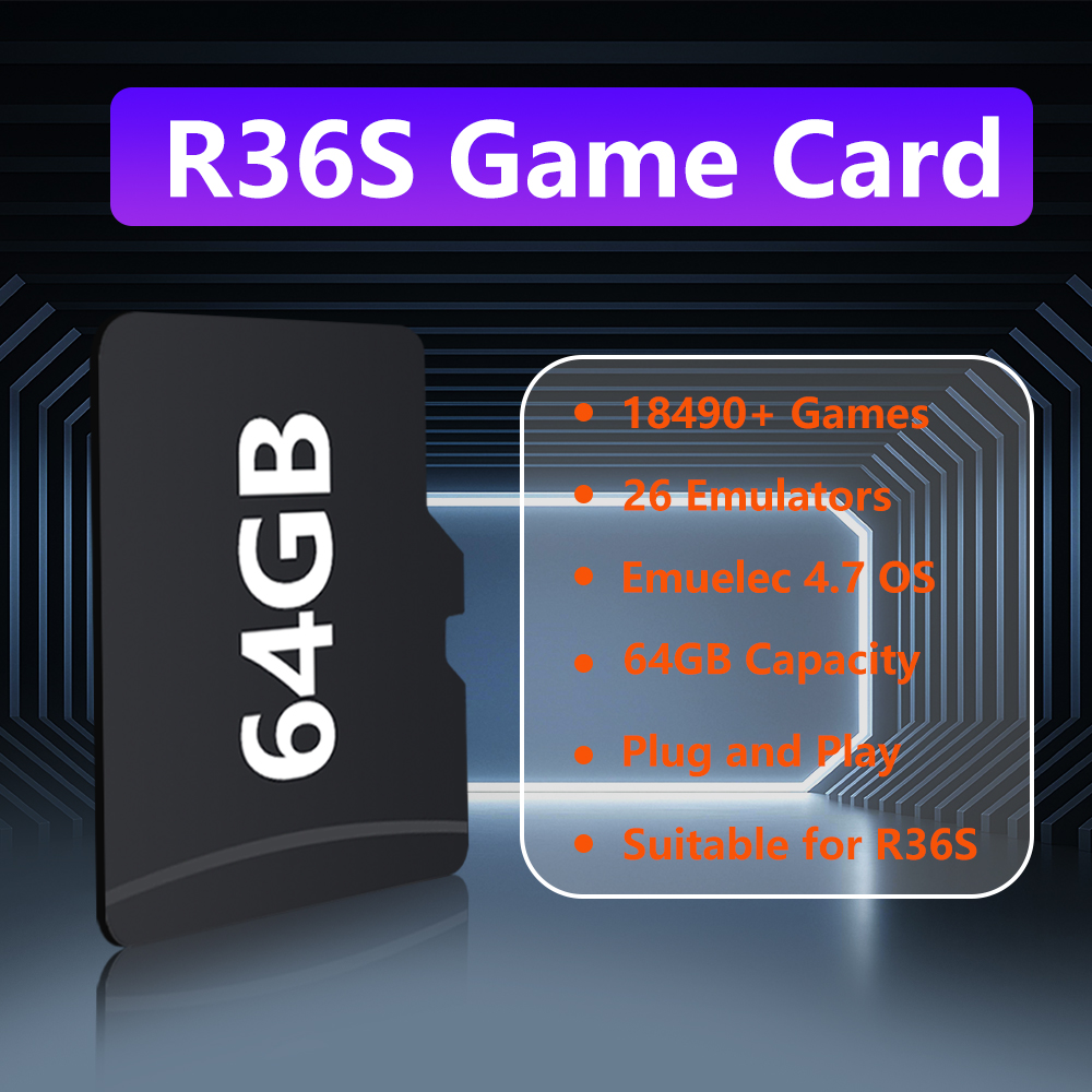 Tarjeta de Juego de 64 GB para - Pc Gaming Emulator reseña y precio
