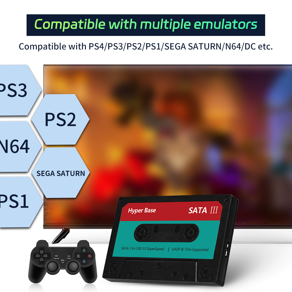 Emulador de Disco Duro Portáti - Pc Gaming Emulator reseña y precio