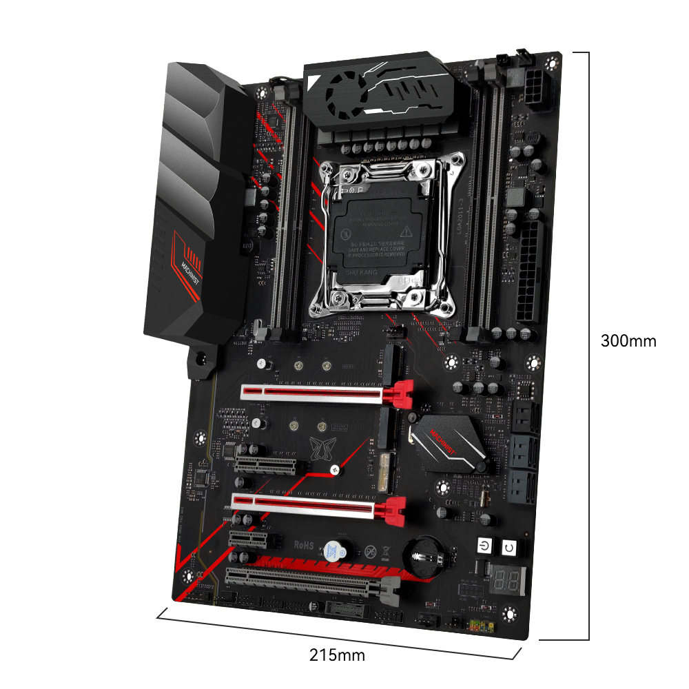 Placa Base MACHINIST X99 TPM2. - Pc Gaming Xeon reseña y precio