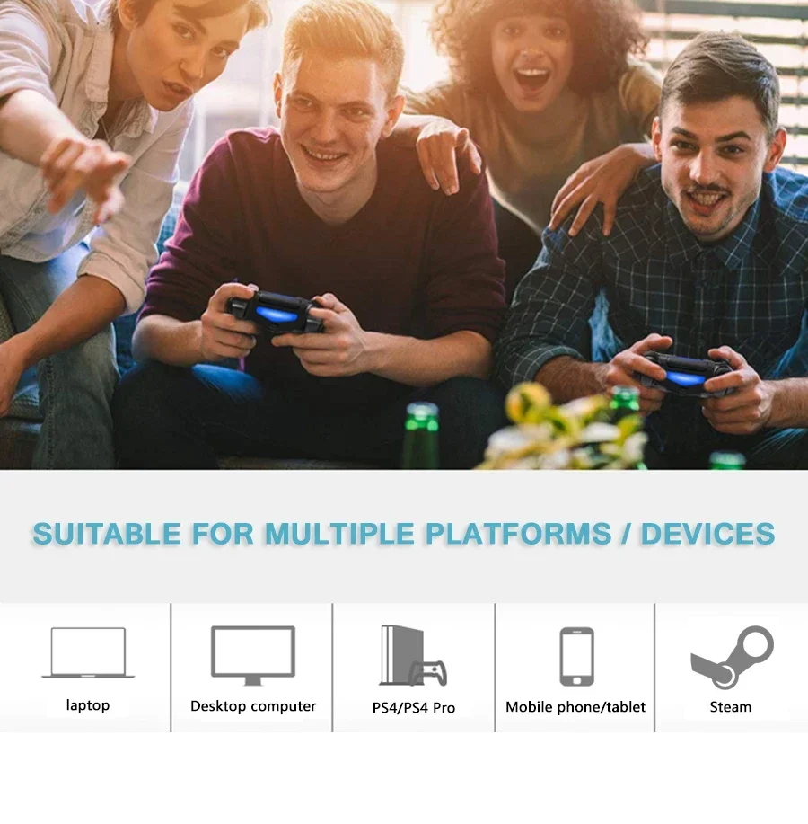 Control Inalámbrico para PS4 S - Pc Gaming Emulator reseña y precio