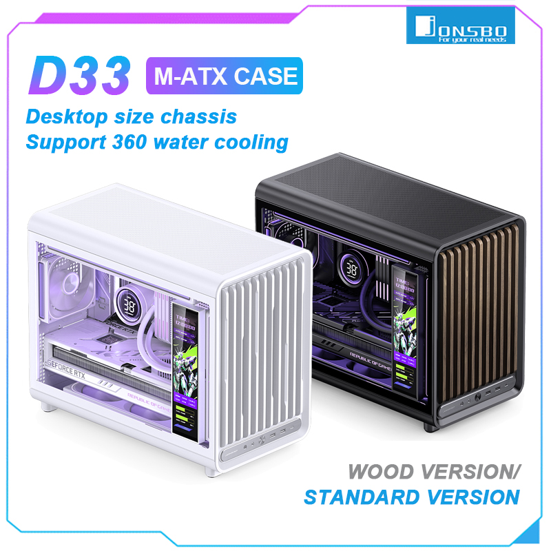 Caja de PC JONSBO D33 ATX MATX - Pc Gaming Jonsbo reseña y precio