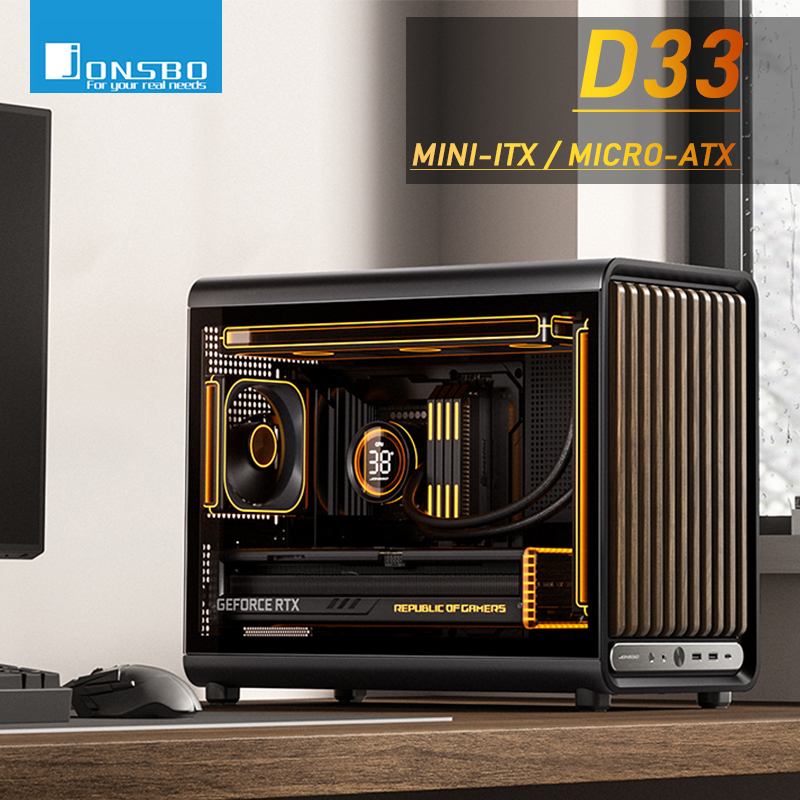 Chasis Jonsbo D33 MATX Mini-IT - Pc Gaming Jonsbo reseña y precio