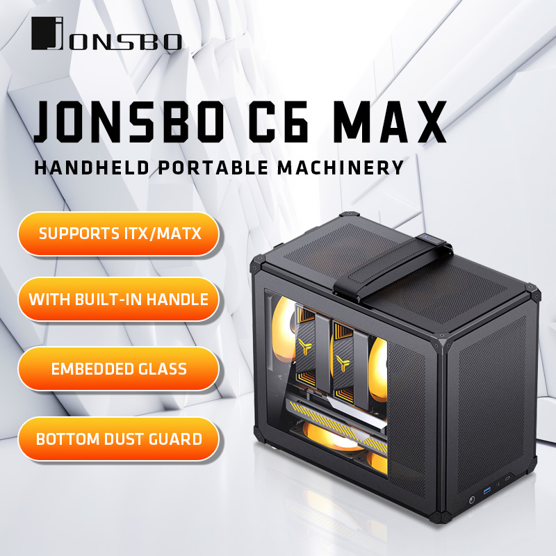 JONSBO C6 MAX Estuche MATX con - Pc Gaming Jonsbo reseña y precio