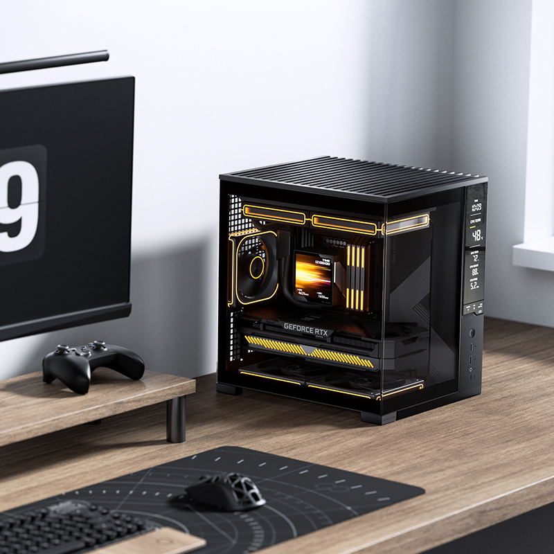 Gabinete de PC Jonsbo D34 Desk - Pc Gaming Jonsbo reseña y precio