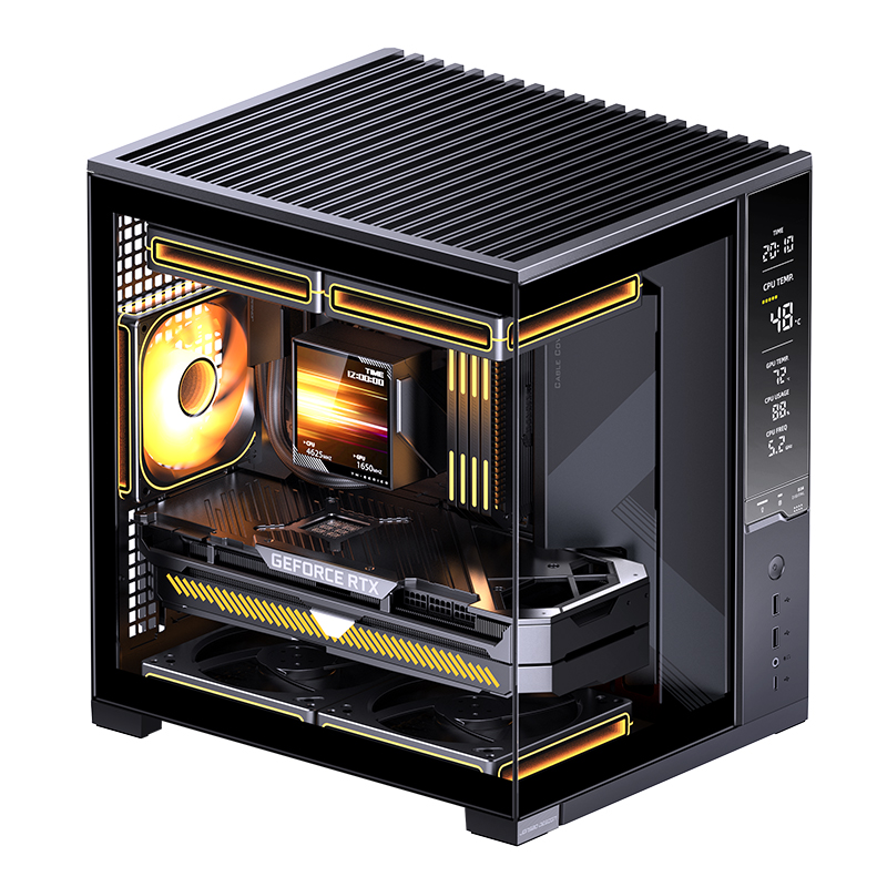 Gabinete de PC Jonsbo D34 Desk - Pc Gaming Jonsbo reseña y precio