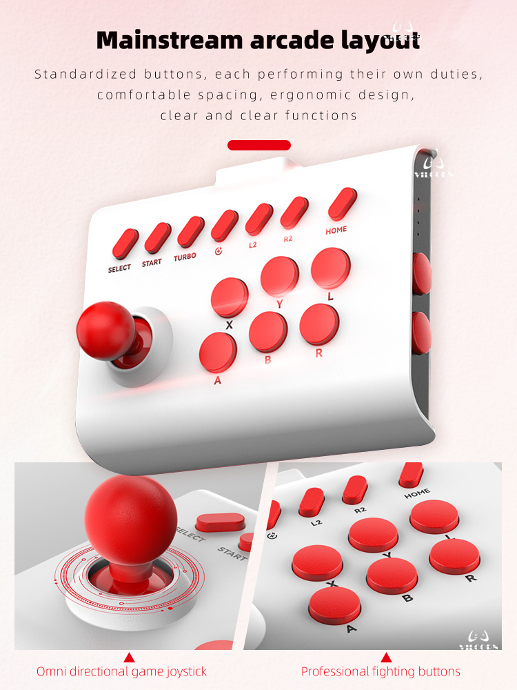 Joystick Arcade de BSP-Y01, co - Pc Gaming Emulator reseña y precio