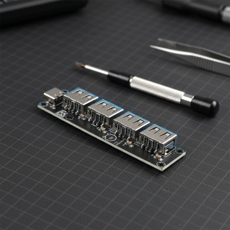 Hub USB 2.0 de 4 Puertos, Adap - Pc Gaming Emulator reseña y precio