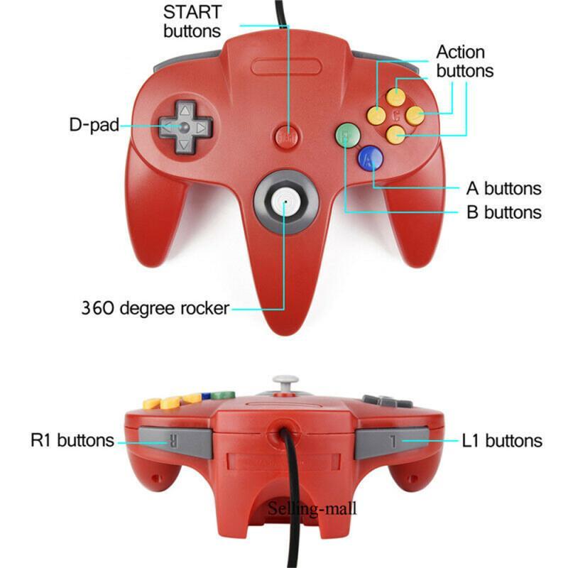 Controlador N64 clásico USB co - Pc Gaming Emulator reseña y precio