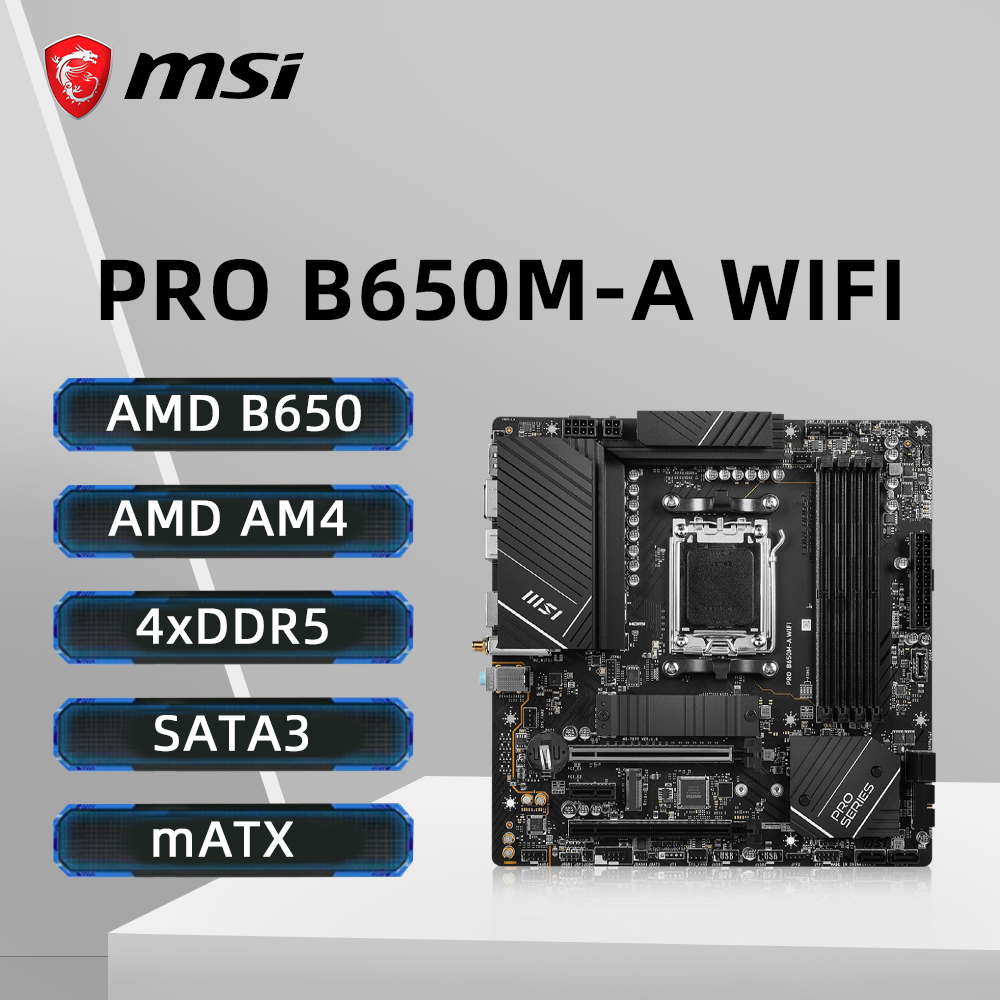 Placa base MSI PRO B650M-A WIF - Pc Gaming Intel Core I5 reseña y precio